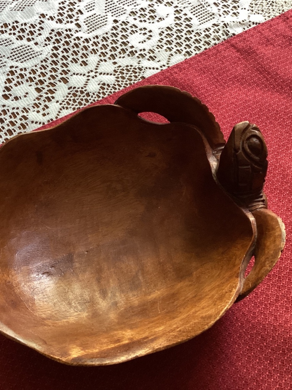 Wooden Turtle bowel